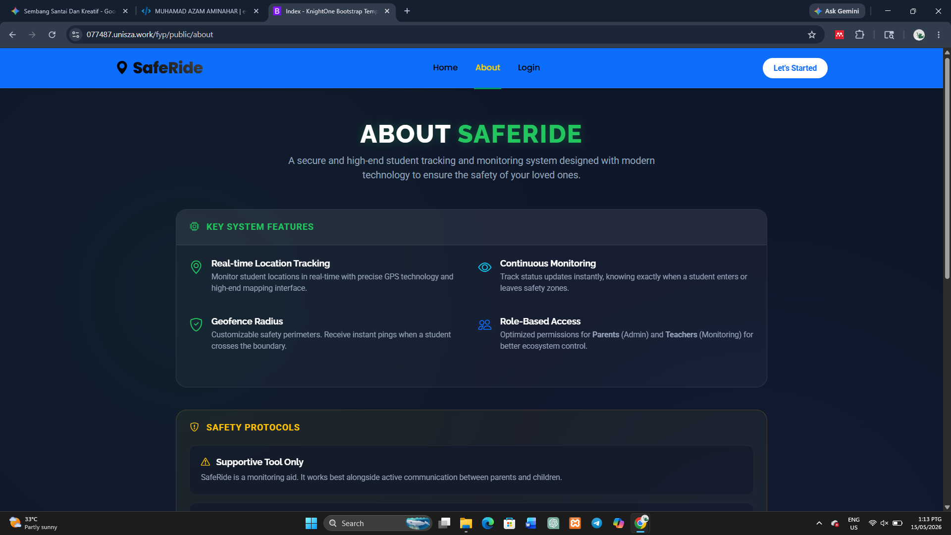 SafeRide 2
