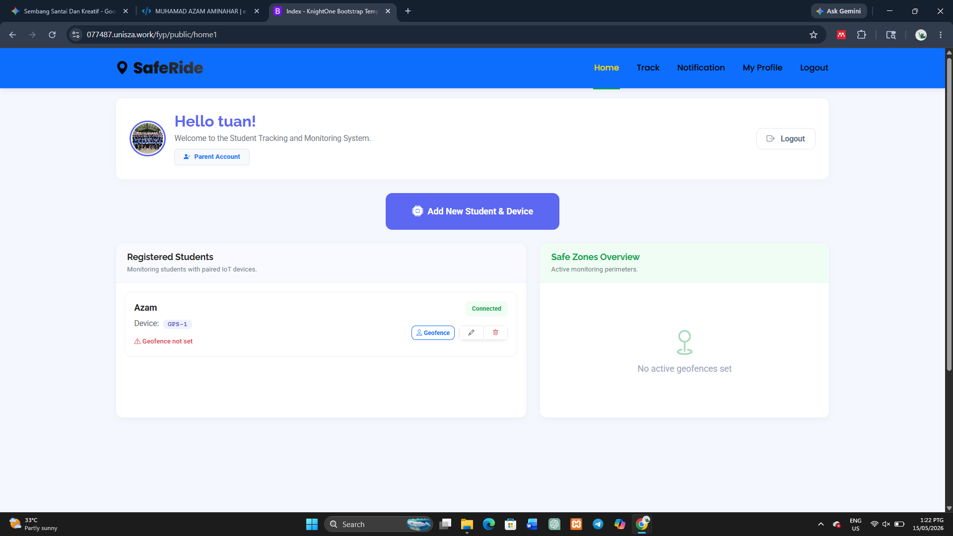 SafeRide 5