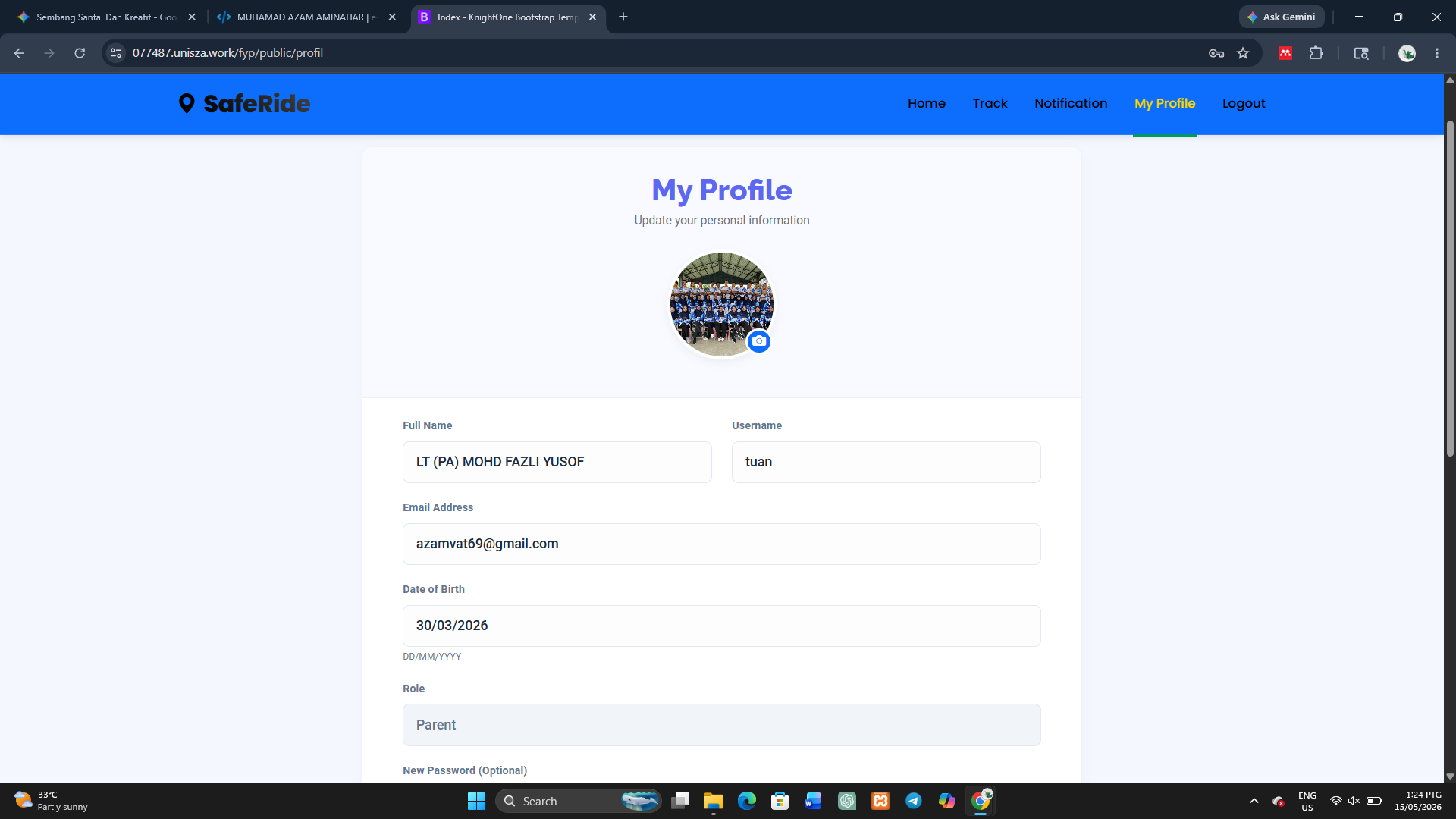 SafeRide 8